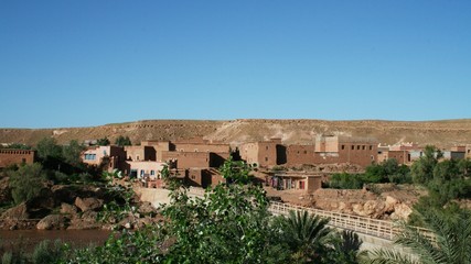 Fototapeta na wymiar Città del deserto