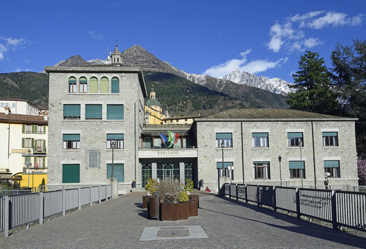 Hall of Edolo, Italian Alps, Lombardy, Camonica valley