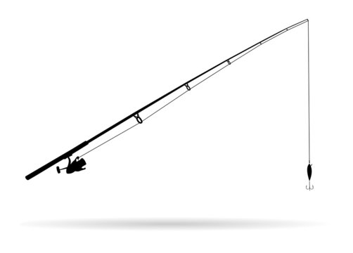 100,000 Fishing rod Vector Images