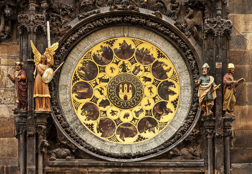 Prague Astronomical Clock or the Prague Orloj.