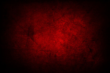 Red grungy concrete wall