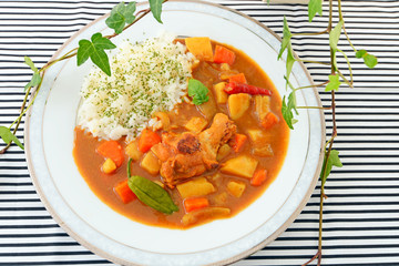 美味しそうなカレーライス