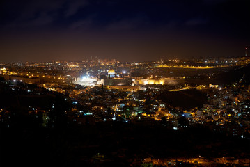 Jerusalem at Night