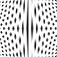 Illusive background with black chaotic lines, moire style. 