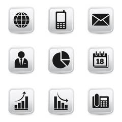 Business And Office Icons Set