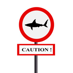 Caution shark