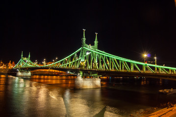 Obraz premium Liberty bridge in Budapest