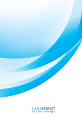 Blue abstract background