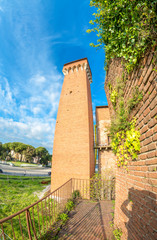 Fototapeta na wymiar The Citadel, Pisa - Ancient landmark of Tuscany