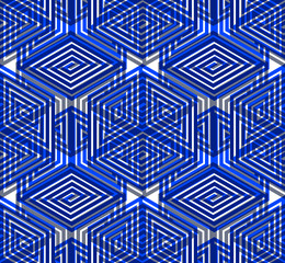 Contemporary abstract endless EPS10 background, three-dimensiona