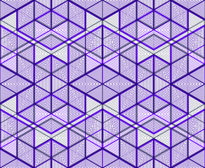 Illusive continuous colorful pattern, decorative abstract backgr