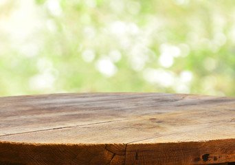 empty table