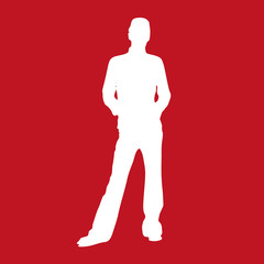 man silhouette