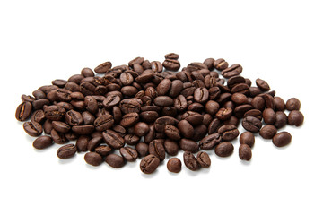 Coffe Beans Isolated On White Background