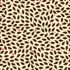Seamless floral pattern background