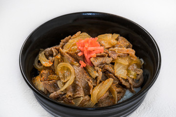 牛丼　Beef bowl Japanese beef