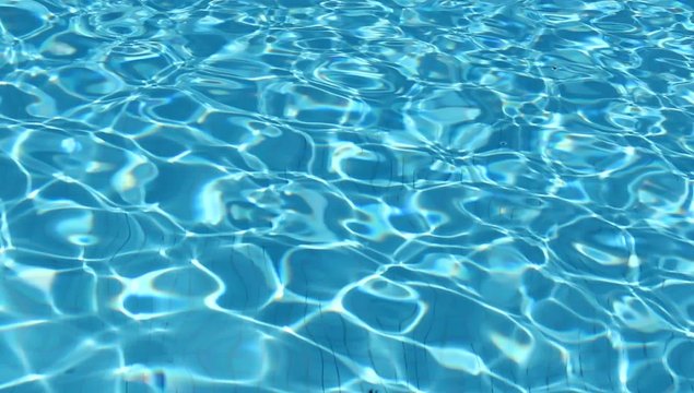 Pool water background close up