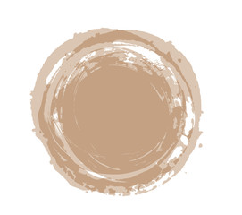 Vintage Grunge Circular Banner Vector