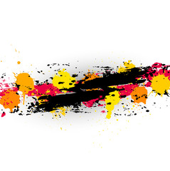 Fototapeta premium Rough Paint Drops Grunge Background