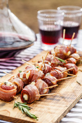 stuffed dates with bacon