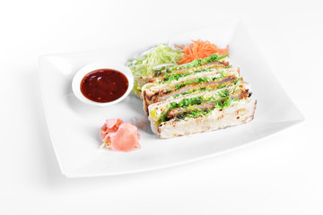 sandwiches with meat