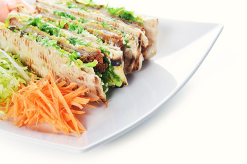sandwiches with meat