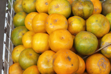 orange fruits in the market
