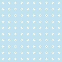 Blue Flower pattern for design.