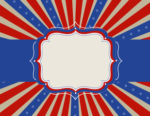 Obraz premium Patriotic background
