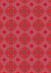 Classic oriental traditional background pattern