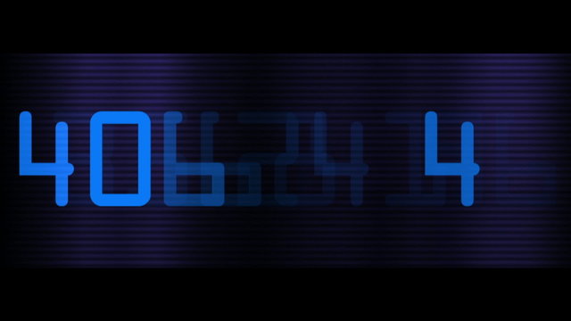 Close-up of blue digital numbers