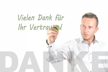 Danksagung - Marketing
