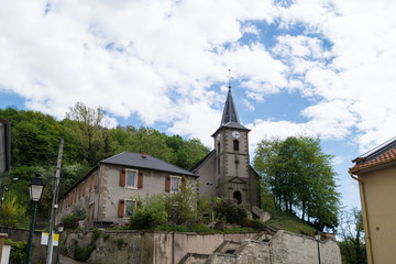 Fototapeta na wymiar Kirche in Falk