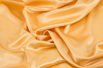 Yellow silk.