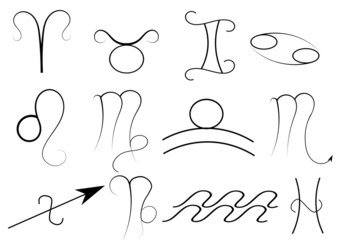 Cerca immagini: segni zodiacali Disegni dei segni zodiacali