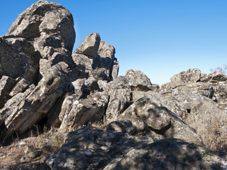Granito en Peña Muñana. Madrid