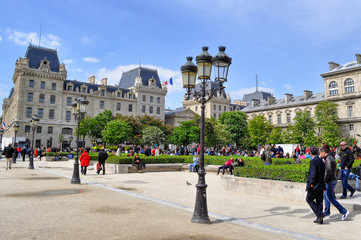 Obraz premium Parvis Notre-Dame 