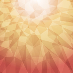 Abstract background low poly style