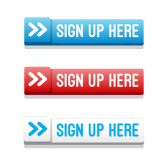 Sign Up Here Buttons