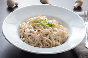 Pasta with Mushrooms