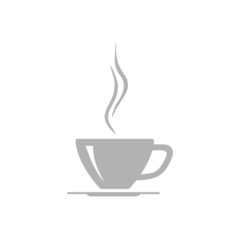 Simple icons cup of hot drink.