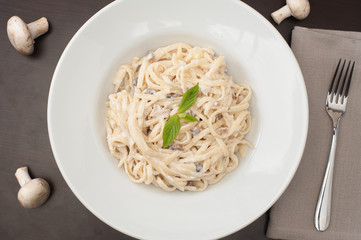 Pasta with Mushrooms