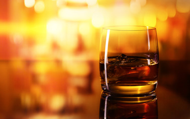 alcoholic drink with ice