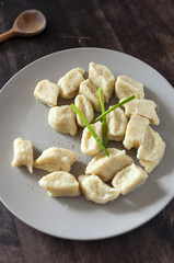 Traditional Polish dish, a kind of noodles called 