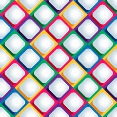seamless pattern from paper rhombus