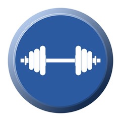 Barbell Icon - Illustration