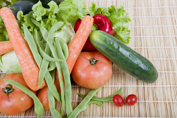 Fresh vegetables