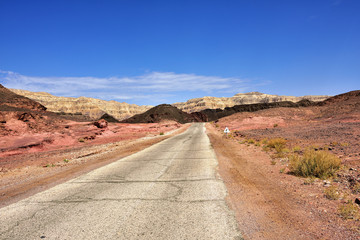 Road in the desert