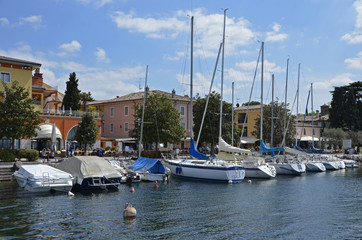 Hafen von Bardolino, Gardasee