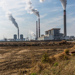 Fototapeta na wymiar power plant Temelin